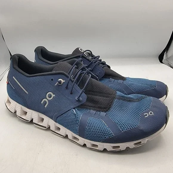 On Cloud On Running Mens Size10.5 Blue Running Athletic Walking Shoe Lightweight On Cloud Sneakers Mens Athletic Running Walking Shoes Blue  main image 3
